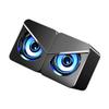 Angoily USB Wired Computer Speaker System for Desktop and Laptop High Volume Bass Soundbar for Home Office Gaming Compatible view 1