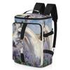 Adornori Horse Travel Backpack Carry On Flight Approved for Women Men, 18.9 Inch Large Animal Theme Airline Approved Luggage Weekender Backpacks view 1