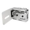 Cassette Player with Earphone USB Cassettes Tape to MP3 Converter Portable Pocket Tape Player - Plug and Play Stereo Output Auto Reverse Function - Ideal for Music Enthusiasts Black and White view 1