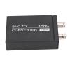 Zunate BNC to HD Multimedia Interface Converter, 1080P Video Sound Converter for Camera, Projector, HDTV Supports 720P 1080P Resolution, PAL NTSC, Metal Casing view 2