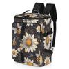 Adornori Honey Bumble Bee Travel Backpack Carry On Flight Approved for Women Men, 18.9 Inch Large Daisy Floral Bee Airline Approved Luggage Weekender Backpacks view 1