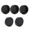 2 Colors 5pcs Metal C Mount Rear Lens Cover 25mm for Protecting CCTV TV Lenses from Dust (Black) view 3