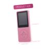LALAFINA Lossless Player with Memory Multifunctional Music Video Playback for Students and Sports Enthusiasts Compact and Stylish Pink view 2