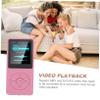 LALAFINA Lossless Player with Memory Multifunctional Music Video Playback for Students and Sports Enthusiasts Compact and Stylish Pink view 3