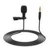 Angoily 1.5m Professional Clip Mic for Vlogging Streaming Interview Black Lapel Microphone view 1
