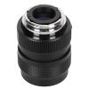 25mm F1.4 CCTV Lens, C Mount Camera Lens, Rugged Aluminum Housing, Widest Field of View, Manual Aperture Adjustment, Optics for Bars Stores Parking (Black) view 4