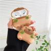 Earphone Case for AirPods Pro/Pro 2, Cute Taking Tortoise Backpack Calm Capybara Cover Soft TPU Silicone Case, Lovely Brown Capybara Protective Skin Protector view 3