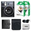 Fujifilm Instax Mini 41 Instant Film Camera Bundle with Groovy Case, Twin Pack Film (20 Sheets), Photo Album (32 Photos), Vintage Black view 1