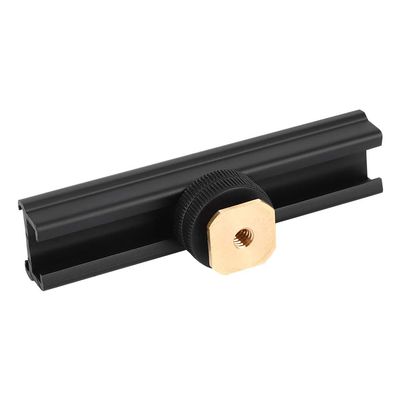 Easy Hood ESE-10 10cm Cold Shoe Mount Extension Bar Bracket Holder with 1/4 Inch Screw Hole for Camera