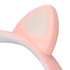 aqxreight Cat Ear Headphones with LED Lights Foldable Over Ear Headset for Kids Adjustable Headband Soft Earmuffs for Comfort Clear Bass Sound view 3