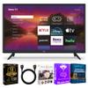 Roku 40-Inch Select Series Full HD Smart TV Bundle  1080p LED Display, Dolby Audio, Compatible with Alexa, Voice Remote, Bluetooth Mode, w/AUX HDMI Cable, CPS 1-Year Protection Plan + Streaming kit view 1