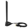 Antenna Extension Wire Base RPSMA Male to Female 1M for Enhanced Router and Stability with Magnetic Mount and Adjustable Angle view 3
