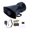 Keenso Keenso 12V 100W 125DB Car Siren Horn Mic PA Speaker System Emergency Sound Amplifier-5 Tones Horn Megaphone Emergency Warning Alarm Fire Siren view 2