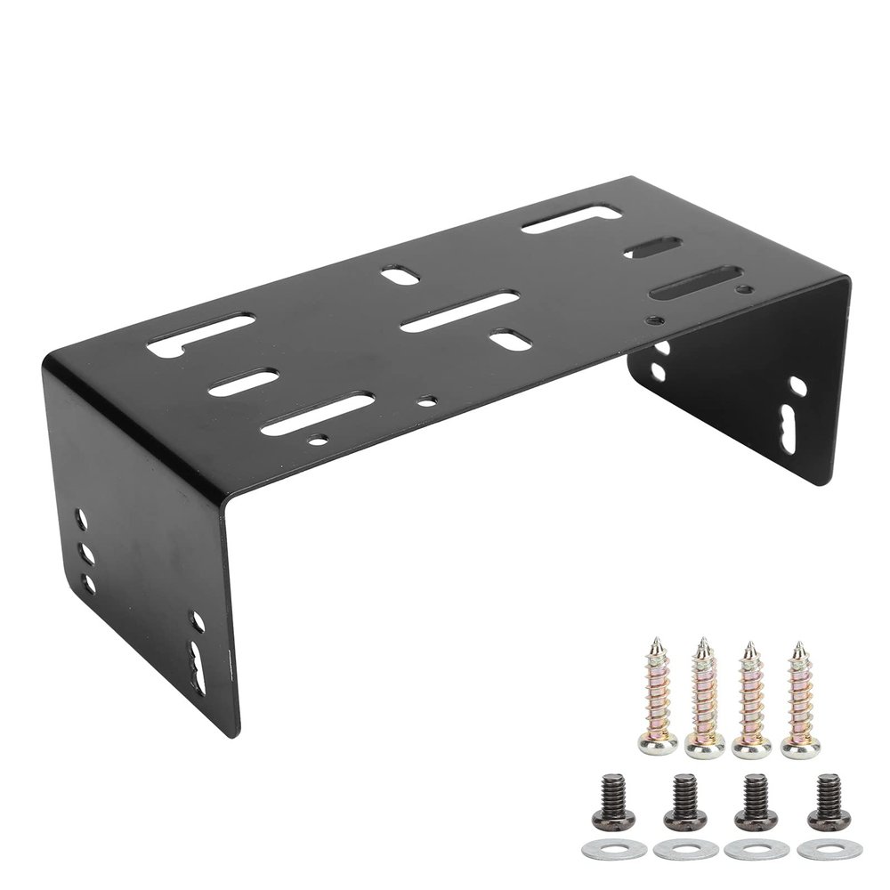 Mtlavishness Two Way Radio Bracket Compatible with Multiple Metal Material Easy to Install Small Sized and Lightweight Ideal for Mobile Radio Use