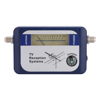 Digital Aerial Signal Strength Meter Detector Elegant Mini Finder for TV Antenna Great Professional with Backlight Function for Remote Satellite Antennas