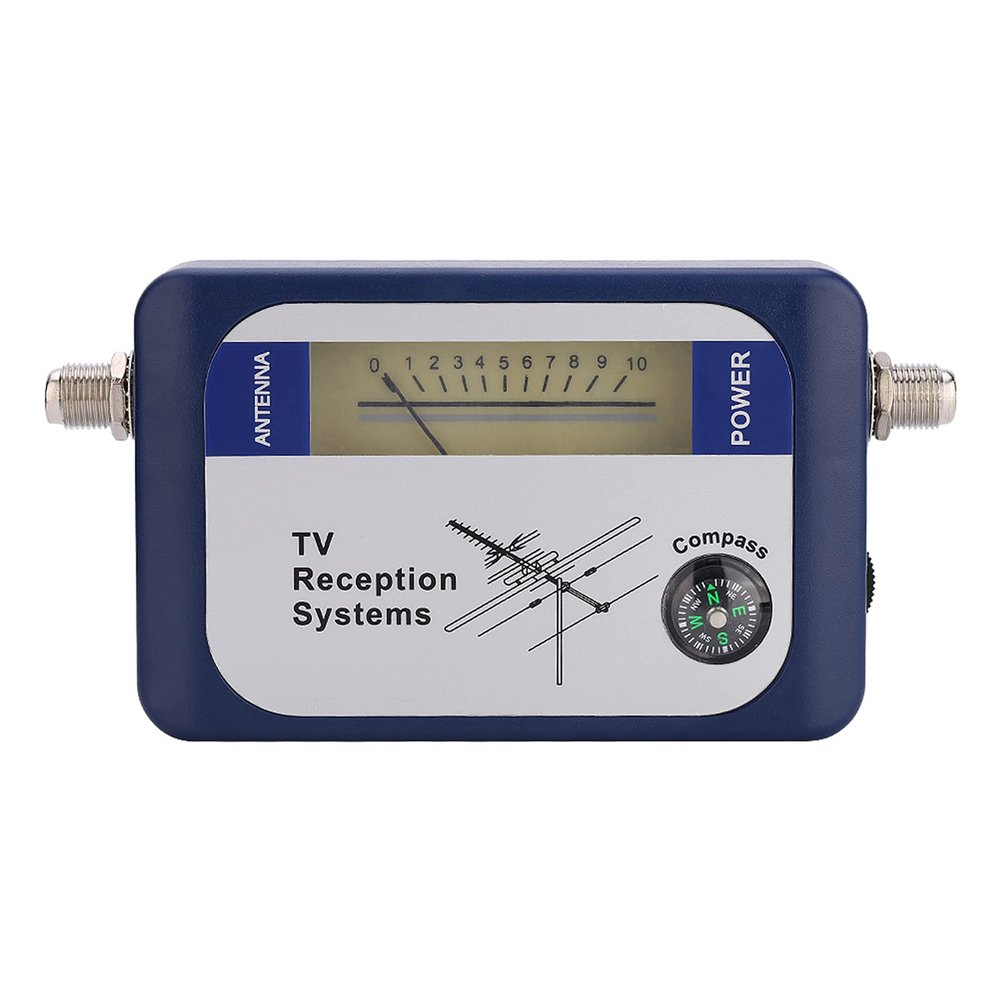 Digital Aerial Signal Strength Meter Detector Elegant Mini Finder for TV Antenna Great Professional with Backlight Function for Remote Satellite Antennas