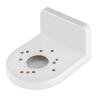 CCTV Dome Camera Wall Mount Bracket Stand Plastic Material Easy Installation White view 1
