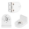 CCTV Dome Camera Wall Mount Bracket Stand Plastic Material Easy Installation White view 4