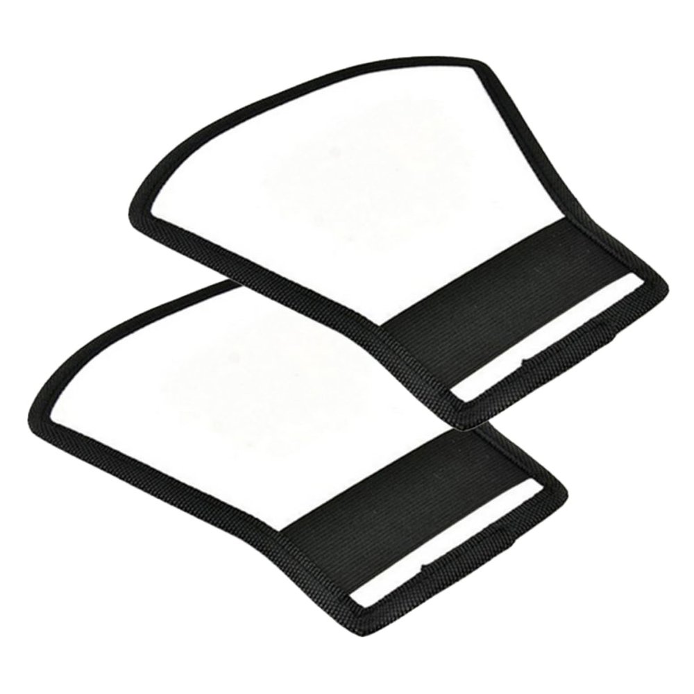 Mipcase 2pcs Camera Flash Diffuser Softbox Photography Light Reflector for Speedlight Reduces Shadows Enhances Indirect Flash Options