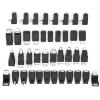 Keenso USB2.0 Mini Micro Adapters Assortment Pack 40 HighQuality Converters Backwards Compatible Solves Connection Troubles for Home and Office Use Black 40 Pack view 1