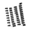 Keenso USB2.0 Mini Micro Adapters Assortment Pack 40 HighQuality Converters Backwards Compatible Solves Connection Troubles for Home and Office Use Black 40 Pack view 4