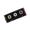 Keenso Digital HD Input Converter, High Bandwidth Capability Adapter for TVMonitor Display, No Power Supply Required (Black) view 2