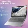 Lenovo IdeaPad 15.6 Laptop | 36GB RAM | Bluetooth Earbuds | 12-mo. Microsoft 365 | 1.6TB Storage (1TB Cloud Storage + 640GB SSD) | Intel Celeron Dual Core Processor | Wi-Fi 6 | Windows 11 view 2