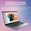 Lenovo IdeaPad 15.6 Laptop | 36GB RAM | Bluetooth Earbuds | 12-mo. Microsoft 365 | 1.6TB Storage (1TB Cloud Storage + 640GB SSD) | Intel Celeron Dual Core Processor | Wi-Fi 6 | Windows 11 view 4