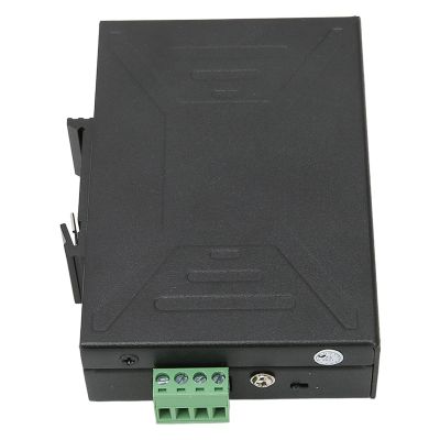 Industrial Grade 5 Port Ethernet DIN Rail Switch with Redundant Power for Fast Ethernet DIN Rail Switch - Ideal for Harsh Environments - Aluminum Alloy Material