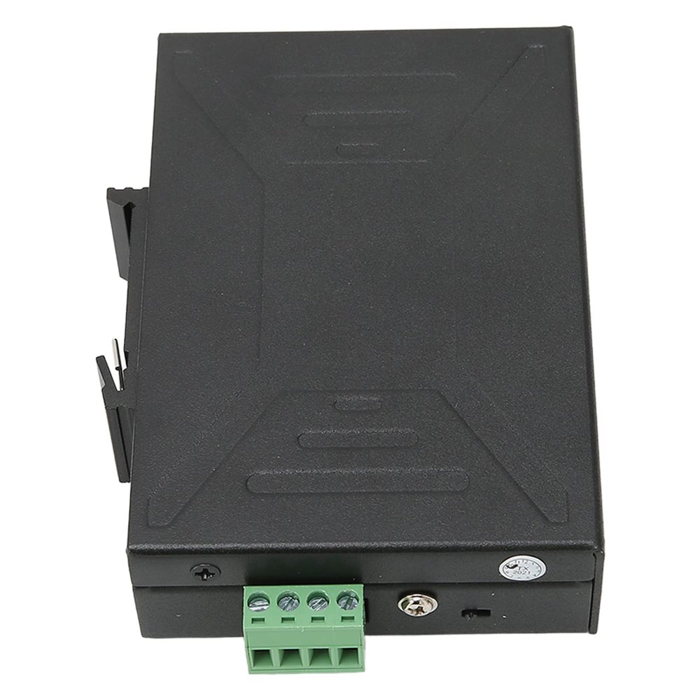 Industrial Grade 5 Port Ethernet DIN Rail Switch with Redundant Power for Fast Ethernet DIN Rail Switch - Ideal for Harsh Environments - Aluminum Alloy Material
