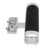 aqxreight Universal Camera Side Handle with Silicone Grip and Cold Shoe Mount for Photography Dark Green (Silver) view 4