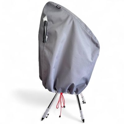 R-Sky Standard Plus Telescope Cover, UV-Resistant Ripstop, Black/Silver, for EQ/GEM Mounts (Silver, XS (Extra Small))