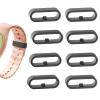 Ryukicy Band Keeper Compatible with Disney Magic Band 1.0/2.0/MagicBand +, Silicone Fastener Ring Holder, Secure Loop Clip for Watch Strap (Black*8) view 1