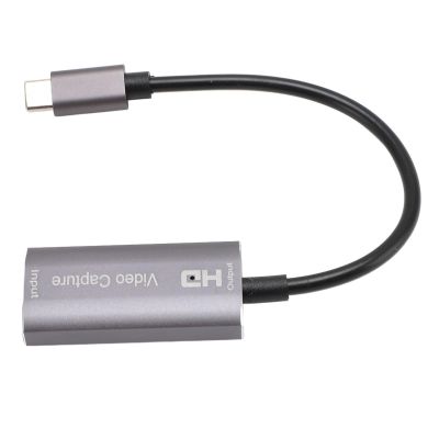 4K Video Card, Type C to Card, 1080P Streaming for Gaming, Live Streaming, Video Recording, Compatible with OBS, OS,
