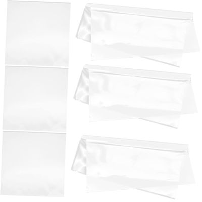 JECOMPRIS 30Pcs Vinyl Record Outer Sleeves Adhesive Plastic Covers for Records Protection Scratches and for Vinyl Collectors and Music