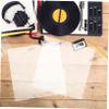 JECOMPRIS 30Pcs Vinyl Record Outer Sleeves Adhesive Plastic Covers for Records Protection Scratches and for Vinyl Collectors and Music view 3