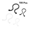 BRIGHTFUFU 5-Pack Cable Clip Set for Desk Robust Wire Management Solution Compatible Cables Black view 3