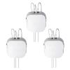 Fbyuitap Metal Wall Mount Compatible with eero 7 mesh WiFi Router,Stand Bracket for eero Home WiFi System Extender Router (Three Packs) view 1