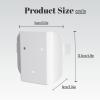 Fbyuitap Metal Wall Mount Compatible with eero 7 mesh WiFi Router,Stand Bracket for eero Home WiFi System Extender Router (Three Packs) view 2