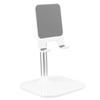 Angoily Adjustable Phone Tablet Stand for Desk Lazy Holder Telescopic Arm Compatible Smartphones and Tablets White view 1