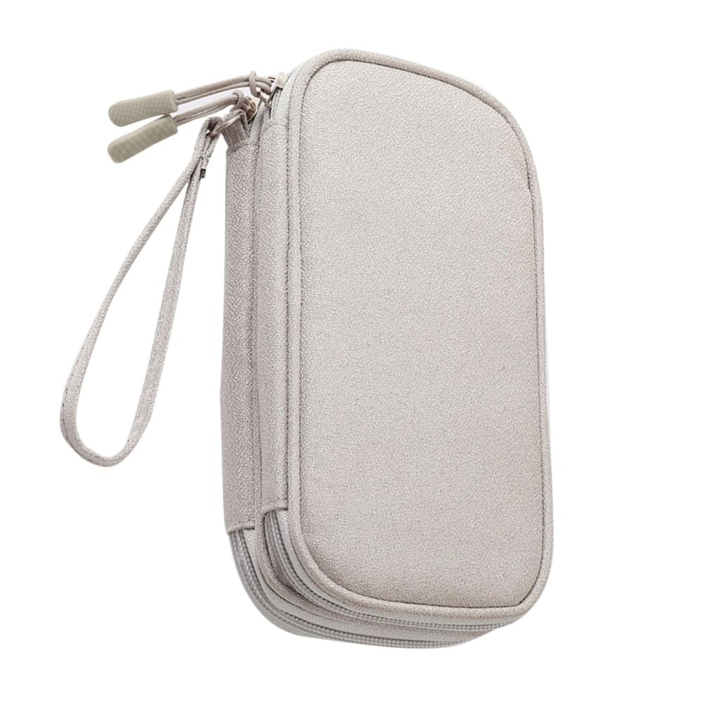 OSALADI Portable Electronic Organizer Bag Travel Storage Pouch for USB Drives Cables Chargers Accessories Compact Lightweight Design for Easy Carrying Wide Applications