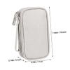 OSALADI Portable Electronic Organizer Bag Travel Storage Pouch for USB Drives Cables Chargers Accessories Compact Lightweight Design for Easy Carrying Wide Applications view 2