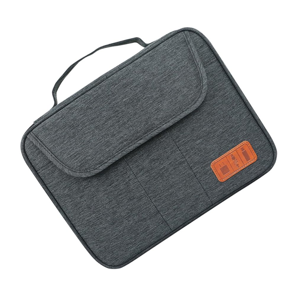 DOITOOL Double Layer Waterproof Digital Storage Bag for Chargers and Cables Portable Organizer for Travel and Home Suitable for Electronics Accessories