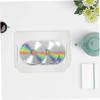 CHILDWEET Large Acrylic CD Display Rack for Vinyl Records and Albums Desktop Storage Organizer for Home and Office view 3