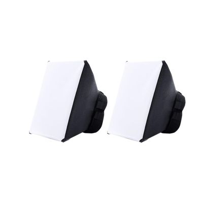 Angoily 3pcs Photography Diffuser Softbox Cover Flash Diffuser Softbox for DSLR Camera
