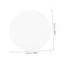 ABOOFAN 10Pcs LED Diffuser Panels for Light Strips and Chandeliers Curved Design for Enhanced Light Transmission and Scratch Protection Downlight Accessories for Home Lighting view 2