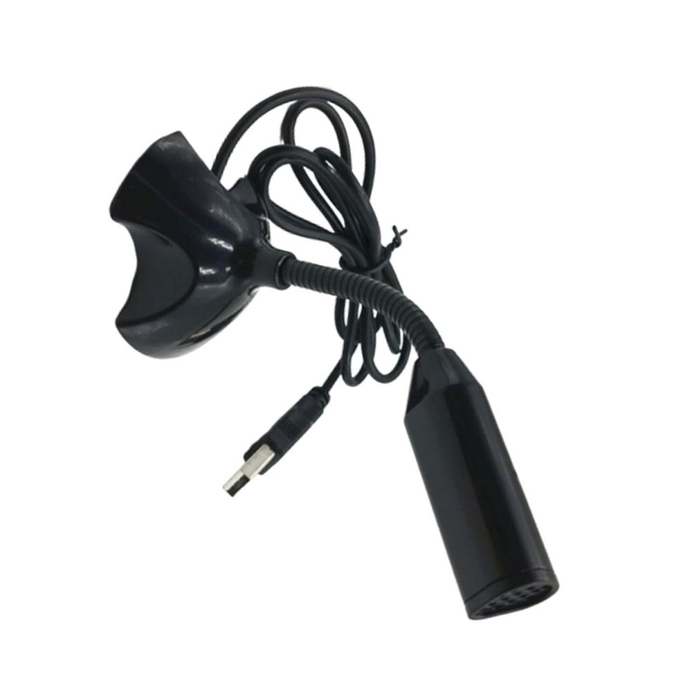 balacoo Portable USB Microphone for Computer Convenient Desktop Mic Mute Button for Online Meetings Streaming and Recording Black