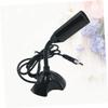 balacoo Portable USB Microphone for Computer Convenient Desktop Mic Mute Button for Online Meetings Streaming and Recording Black view 4