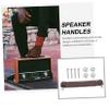 ARTIBETTER 1Pc Outdoor Speaker Handle Durable Pull Handle for Easy Carrying of European Style Speakers for Home and Performance Use Reliable and Simple Design view 3