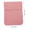 KICHOUSE Ebook Reader Protective Sleeve Durable Leather Carrying Case for Lightweight and Portable E Reader Handbag Stylish Design for Travel and Everyday Use view 2
